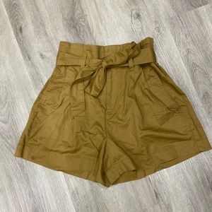 Madewell paper bag shorts